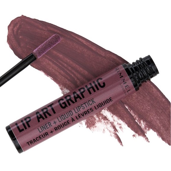 Rimmel London Makeup Rimmel Lip Art Graphic Liner Liquid Lipstick